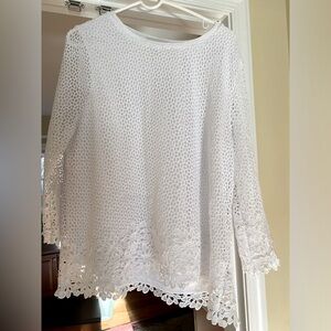 Alfred Dunner XL white shirt